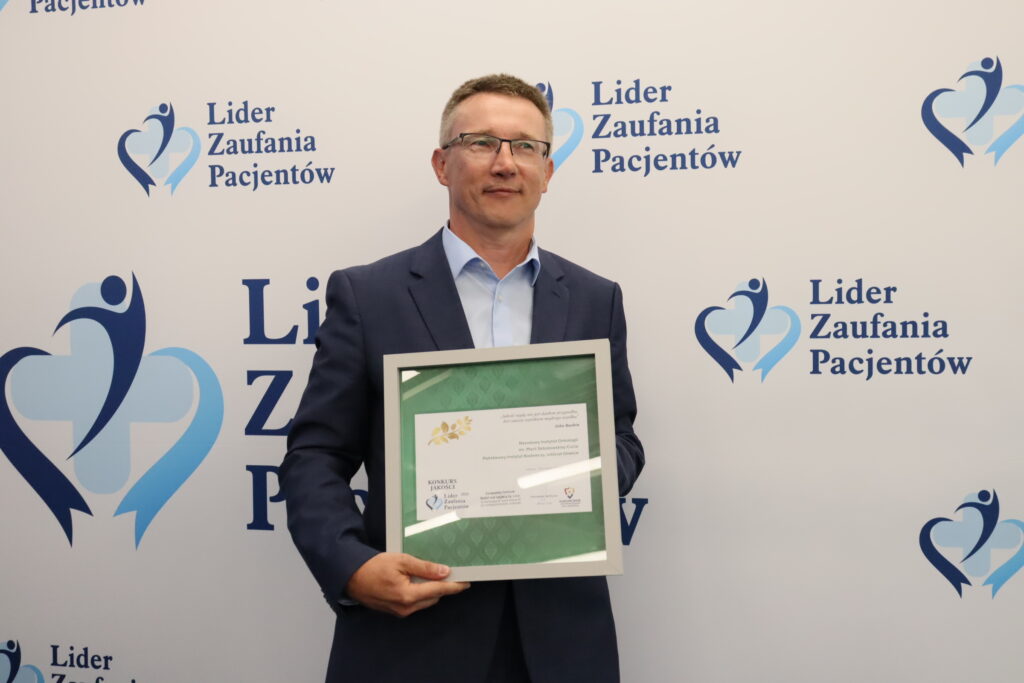 Wiesław Bal z nagrodą ,,Lider Zaufania Pacjentów"