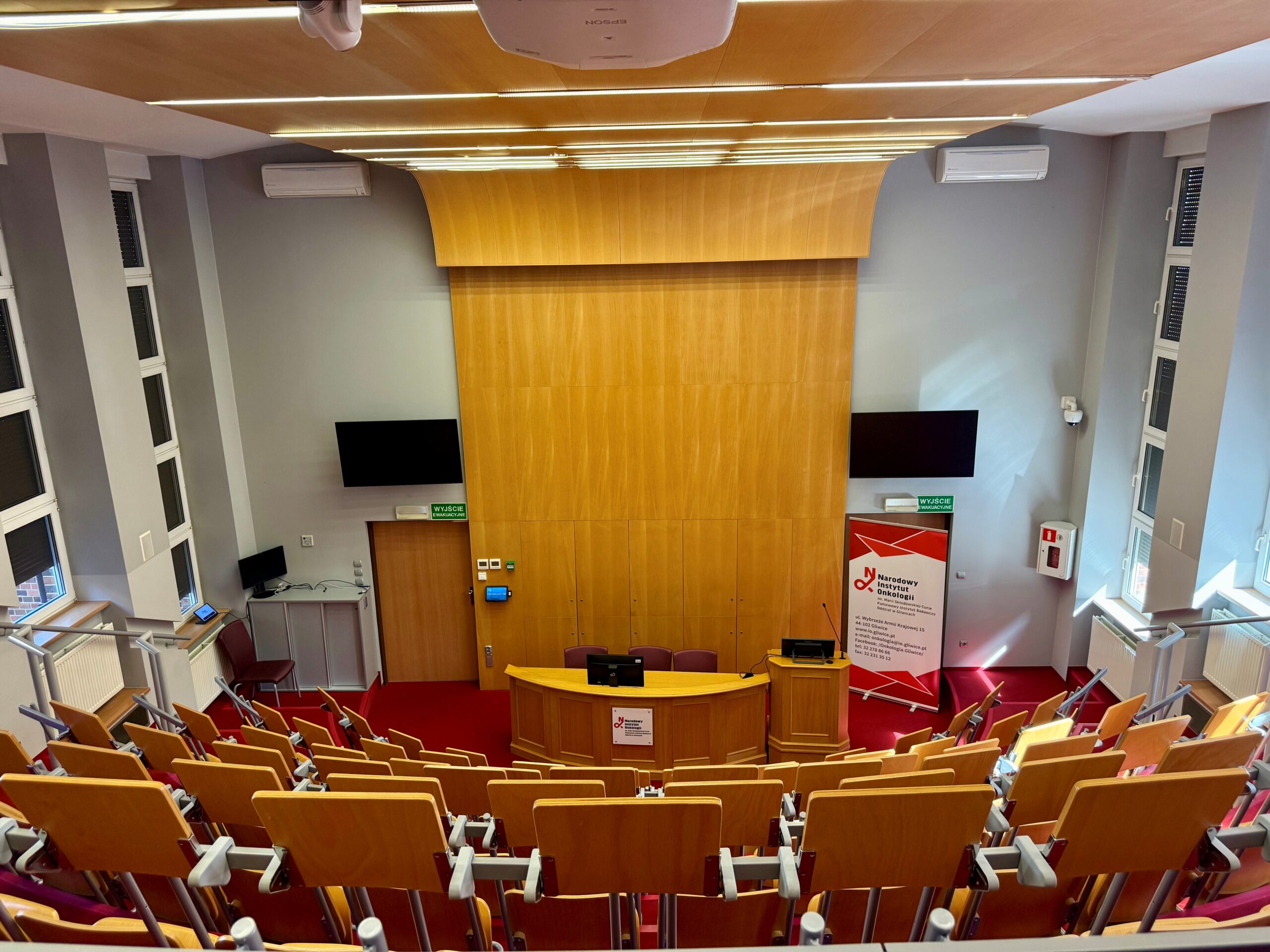 aula widok z góry