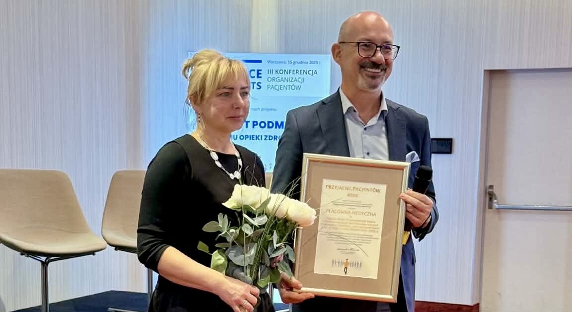 Nagroda „Patiens Amicus” dla Kliniki Transplantacji Szpiku i Onkohematologii