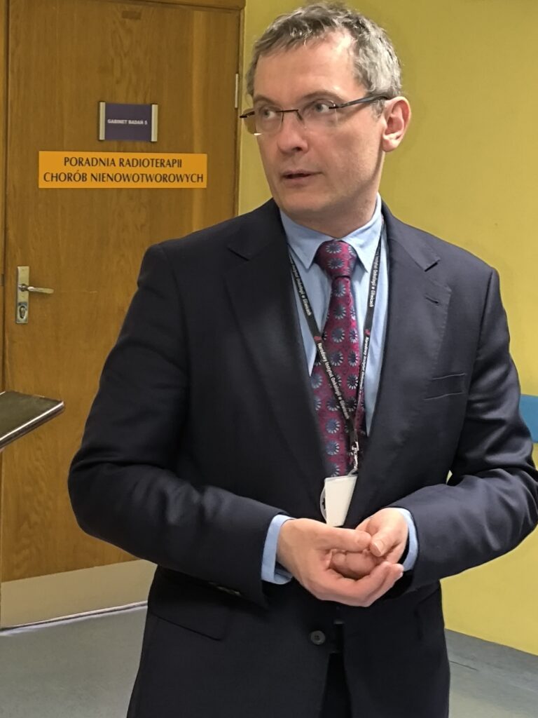 otwarcie poradni radioterapii chorób nienowotworowych - dr hab. n. med. Sławomir Blamek
