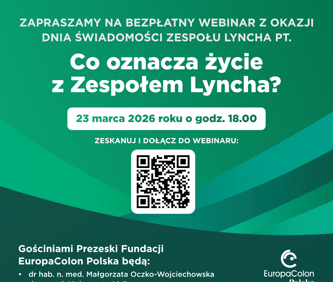 zaproszenie na webinar co oznacza zycie z zespołem lyncha - 23 marca 2026