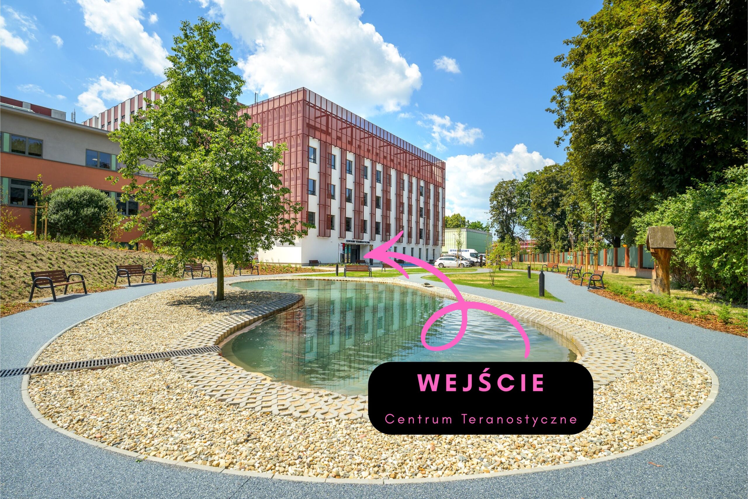 Centrum Teranostyczne - Wejście